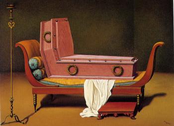 Rene Magritte : perspective david's madame recamier